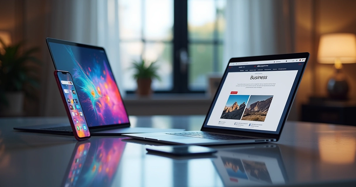 Thumbnail - Redes sociais vs Site: 7 pontos para escolher melhor em 2025